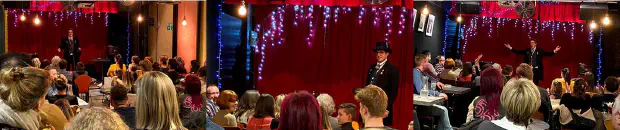 Wednesday Night Magic at the BBar. The only regular magic show in Plymouth